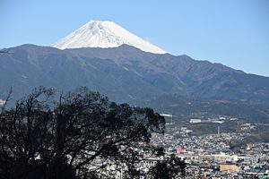 愛鷹山と富士山